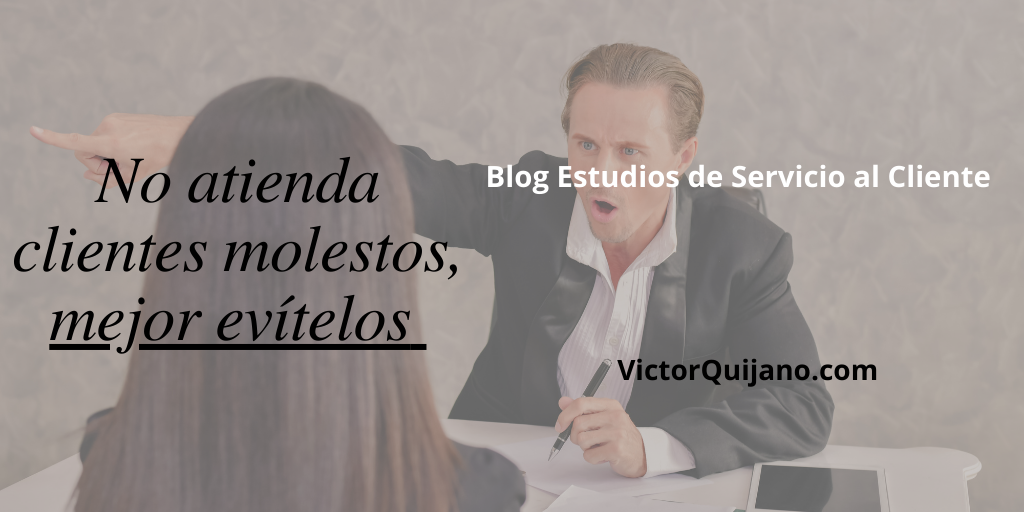 Como evitar a los clientes enojados